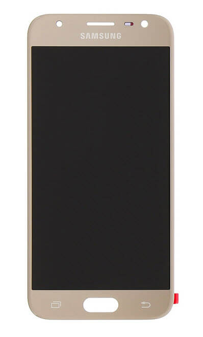 Display module Samsung Galaxy J3 2017 goud