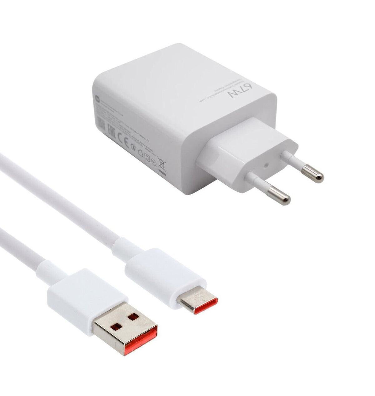 Xiaomi USB lader fast charger 67W incl. kabel - MDY-12-EH