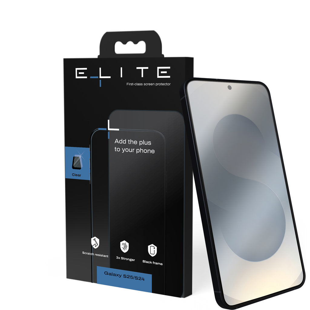 Elite Screenprotector Glass Clear for Samsung Galaxy S25/S24