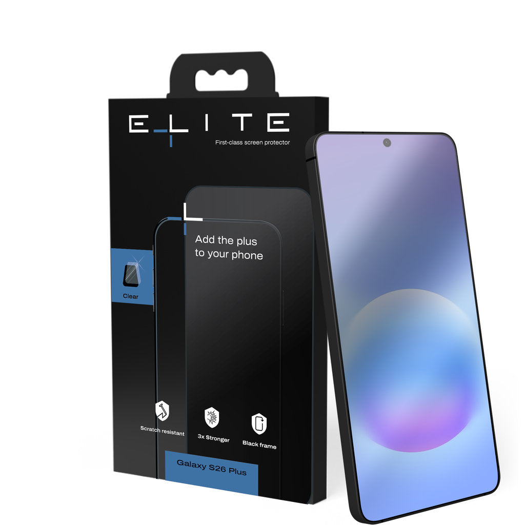 Elite Screenprotector Glass Clear for Samsung Galaxy S26 Plus
