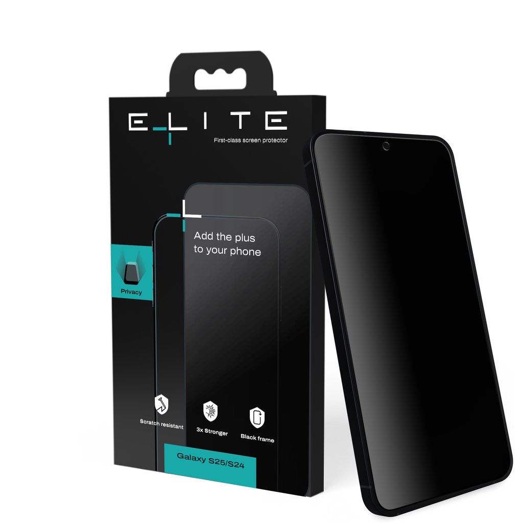 Elite Screenprotector Glass Privacy for Samsung Galaxy S25/S24