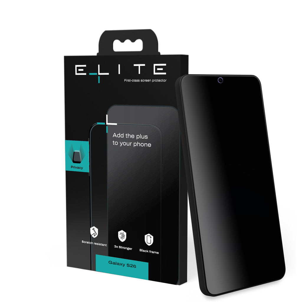 Elite Screenprotector Glass Privacy for Samsung Galaxy S26