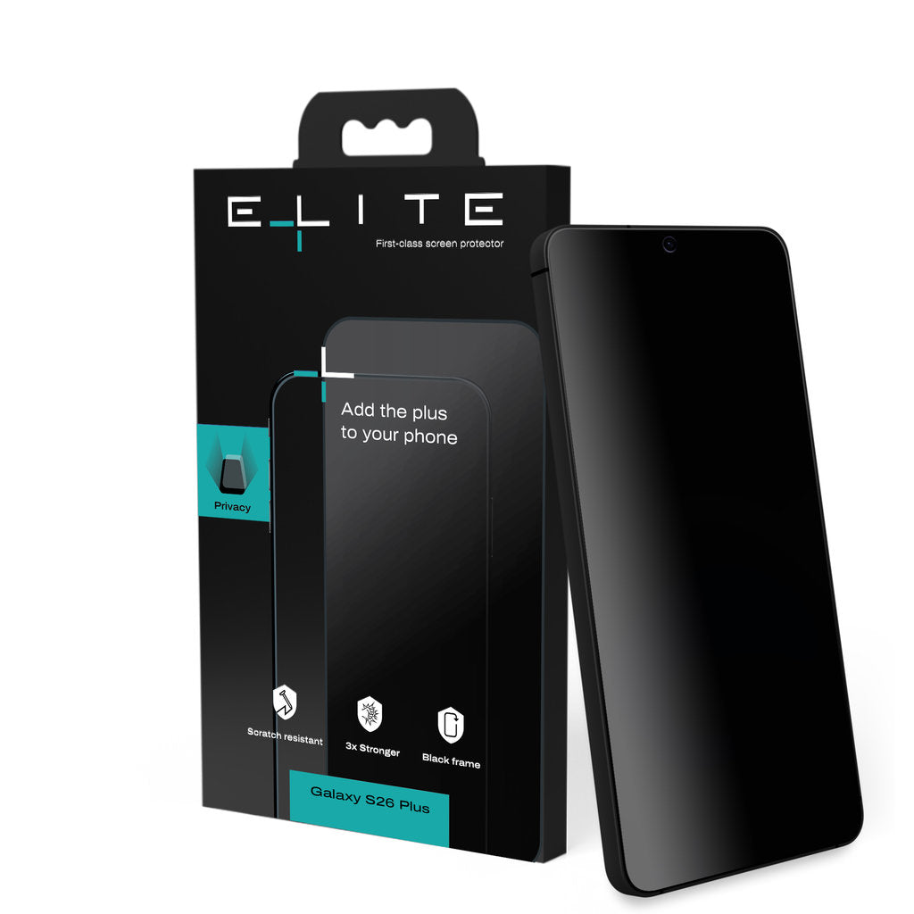 Elite Screenprotector Glass Privacy for Samsung Galaxy S26 Plus