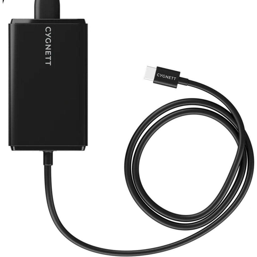 Cygnett PowerMaxx 140W GaN USB-C Laptop Charger Black