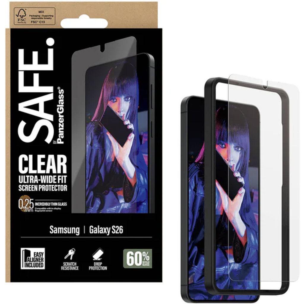 SAFE by Panzerglass Samsung Galaxy S26 - Ultra-Wide-Fit