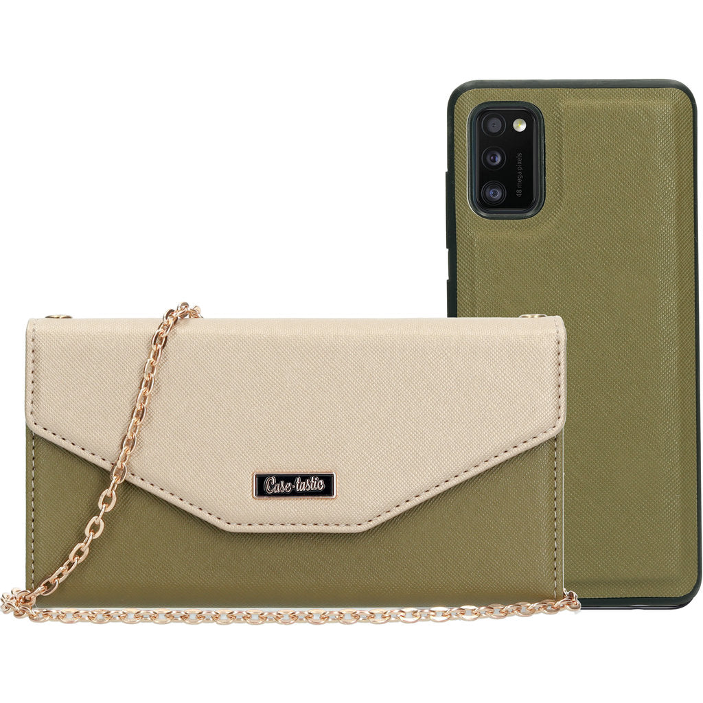 Casetastic Clutch Samsung Galaxy A41 (2020) Or/Vert