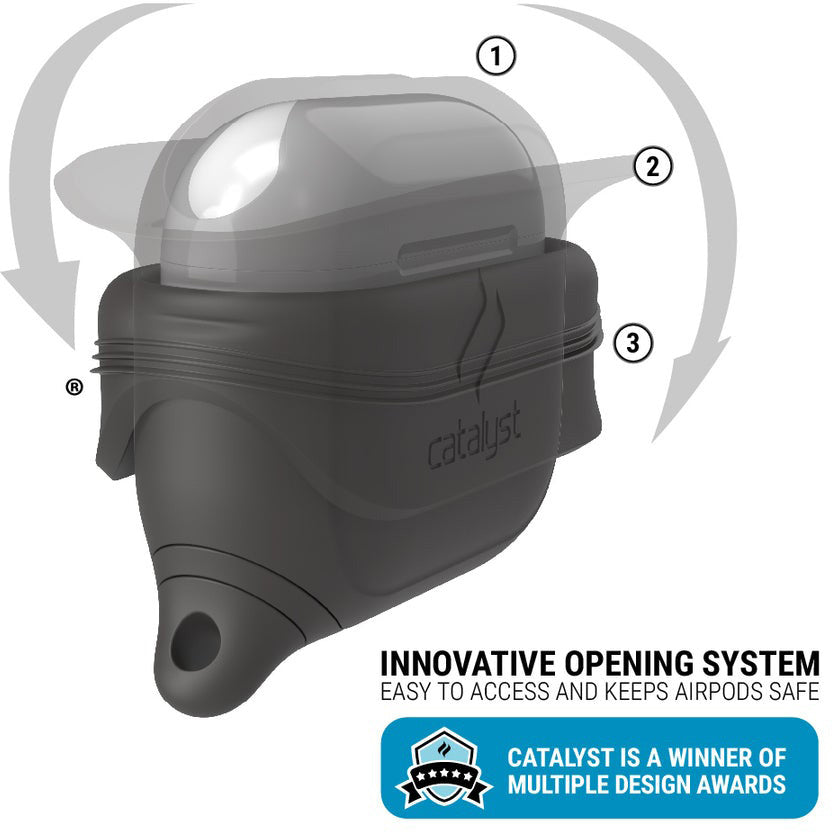 Catalyst Influence Case Apple Airpods (3rd Gen.) - Space Gray