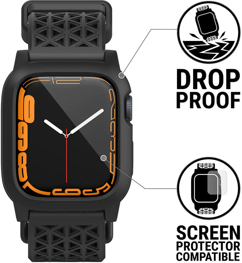 Catalyst Active Defense Case Apple Watch Series 7/8/9 41mm Black