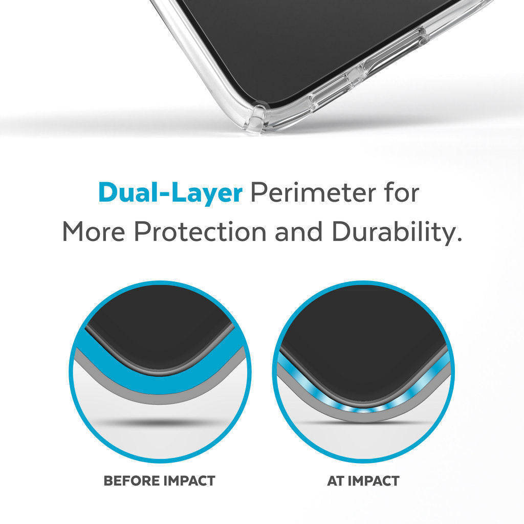 Speck Presidio Perfect Clear Samsung Galaxy S23 Plus - mit Microban
