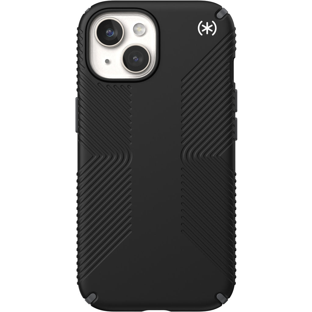 Speck Presidio2 Grip Apple iPhone 17e/16e/15/14/13 Black - with Microban