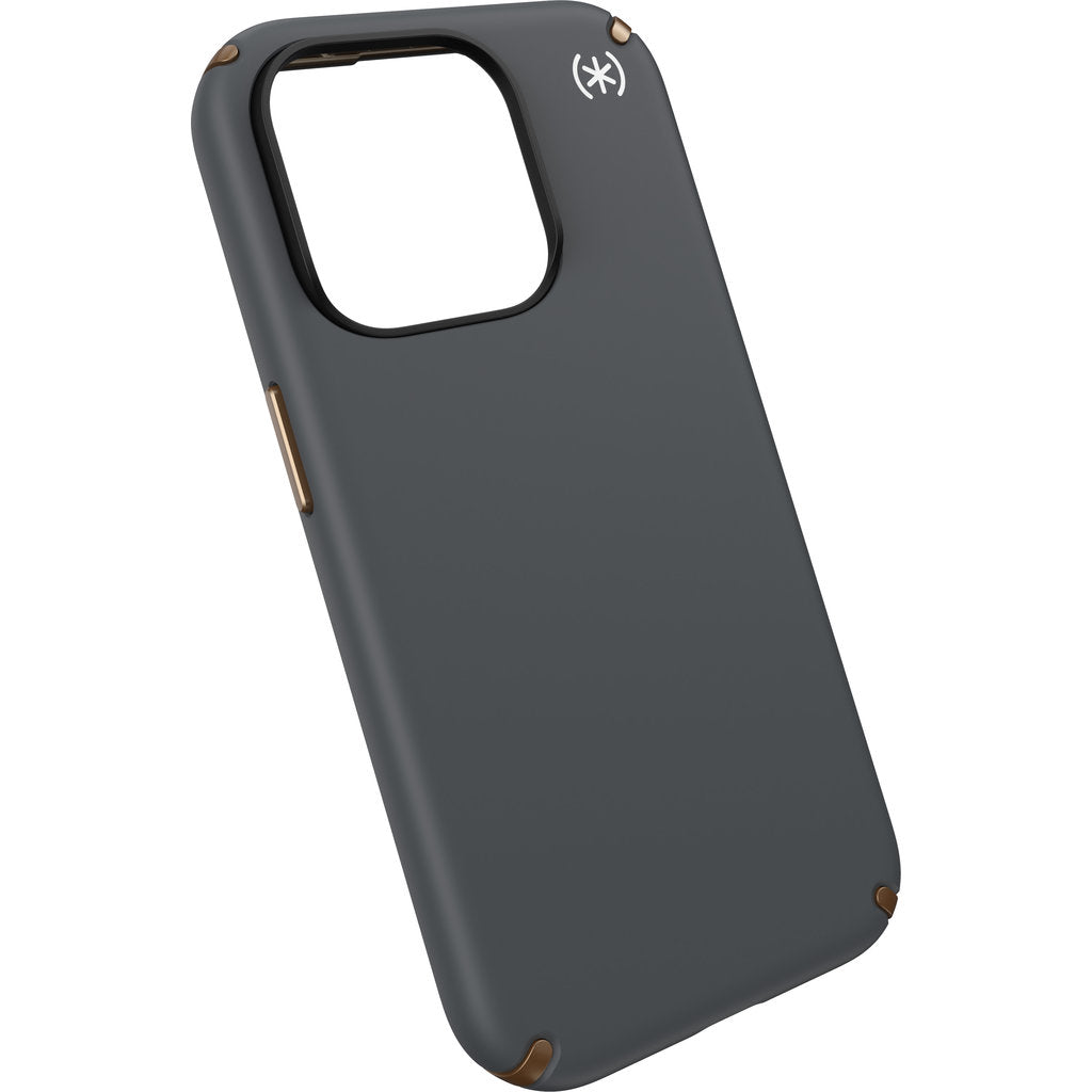 Speck Presidio2 Pro + MS Apple iPhone 15 Pro Charcoal Grey - mit Microban