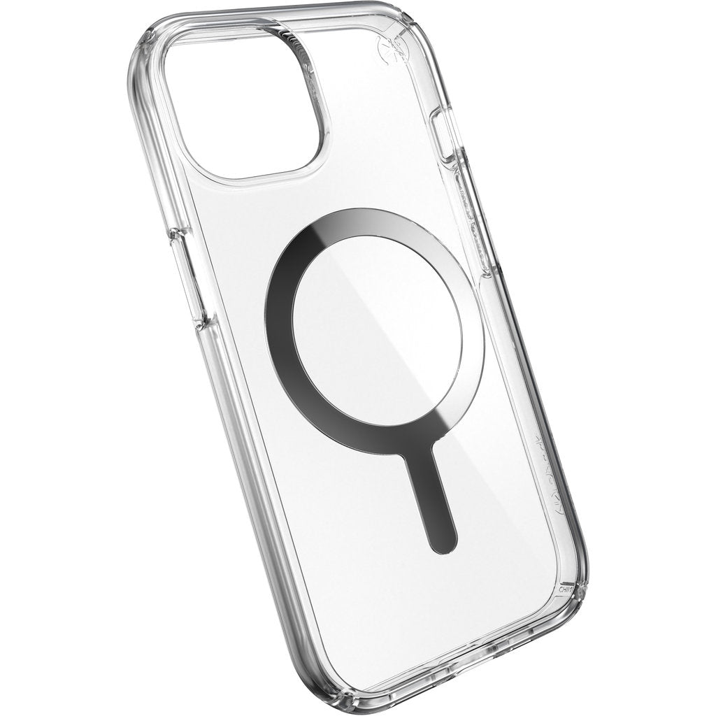 Speck Presidio Perfect Clear + MS Apple iPhone 17e/16e/15/14/13 Clear - with Microban