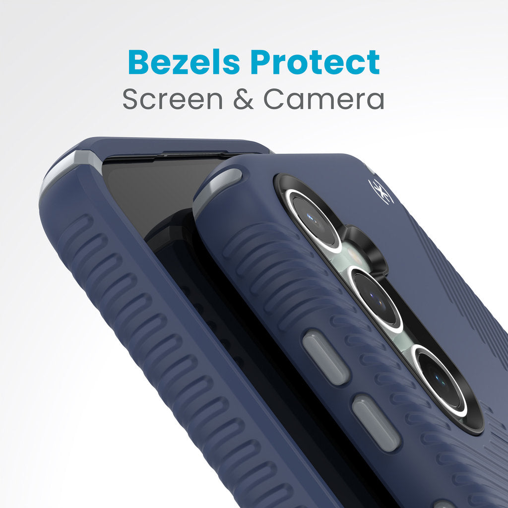 Speck Presidio2 Grip Samsung Galaxy S23 FE Blau - mit Microban