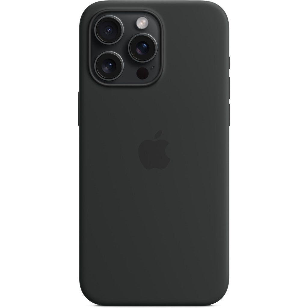 Apple iPhone 15 Pro Max Silicone Case with MagSafe Black