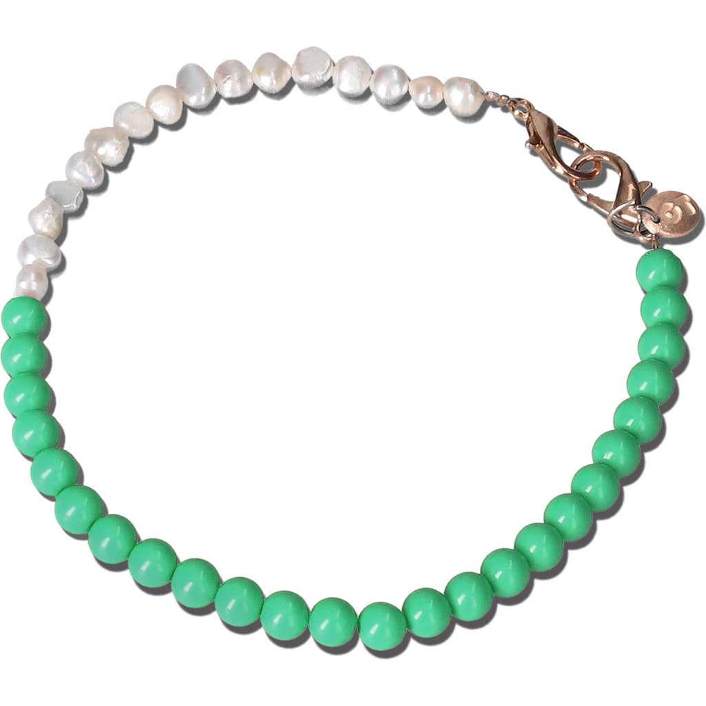 Casetastic Bracelet de perles et de perles - Vert (30cm)