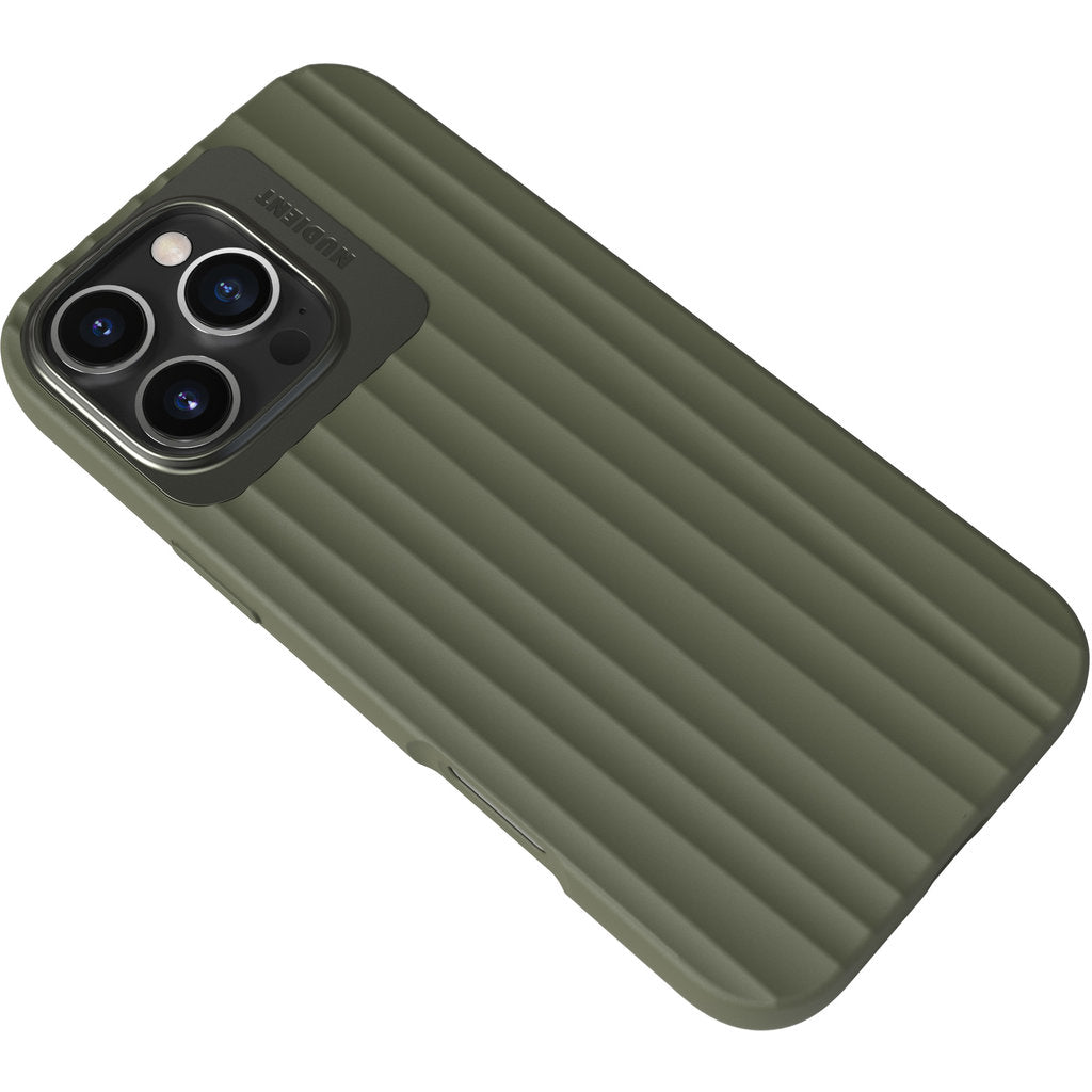 Nudient Bold MagSafe Case Apple iPhone 16 Pro Max Olive Green