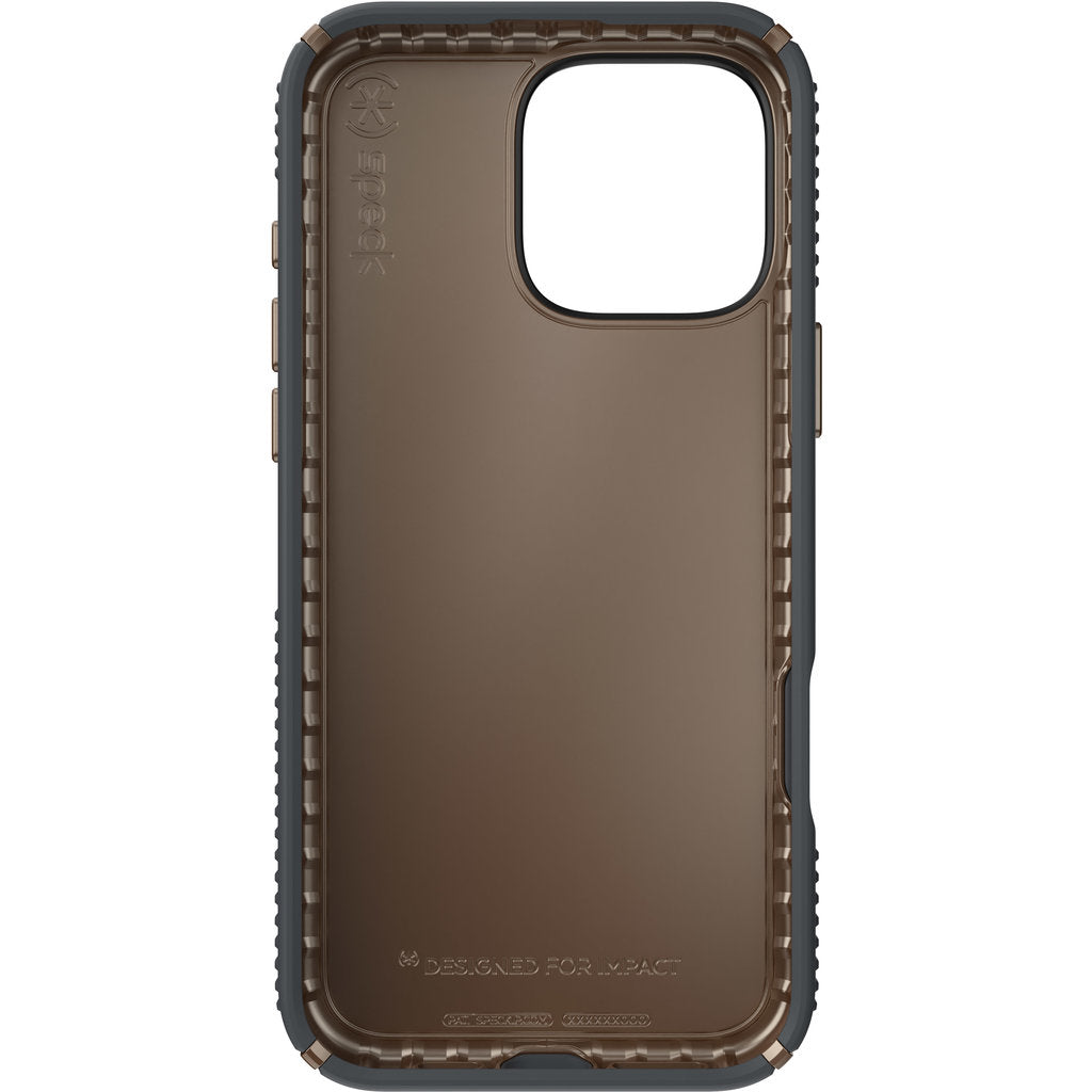 Speck Presidio2 Grip Apple iPhone 16 Pro Max Charcoal Grey - with Microban