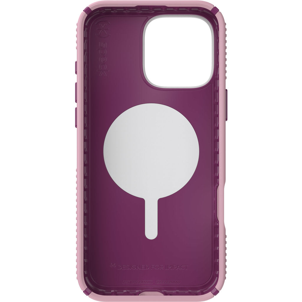 Speck Presidio2 Grip + ClickLock Apple iPhone 16 Pro Max Wednesday Pink - with Microban