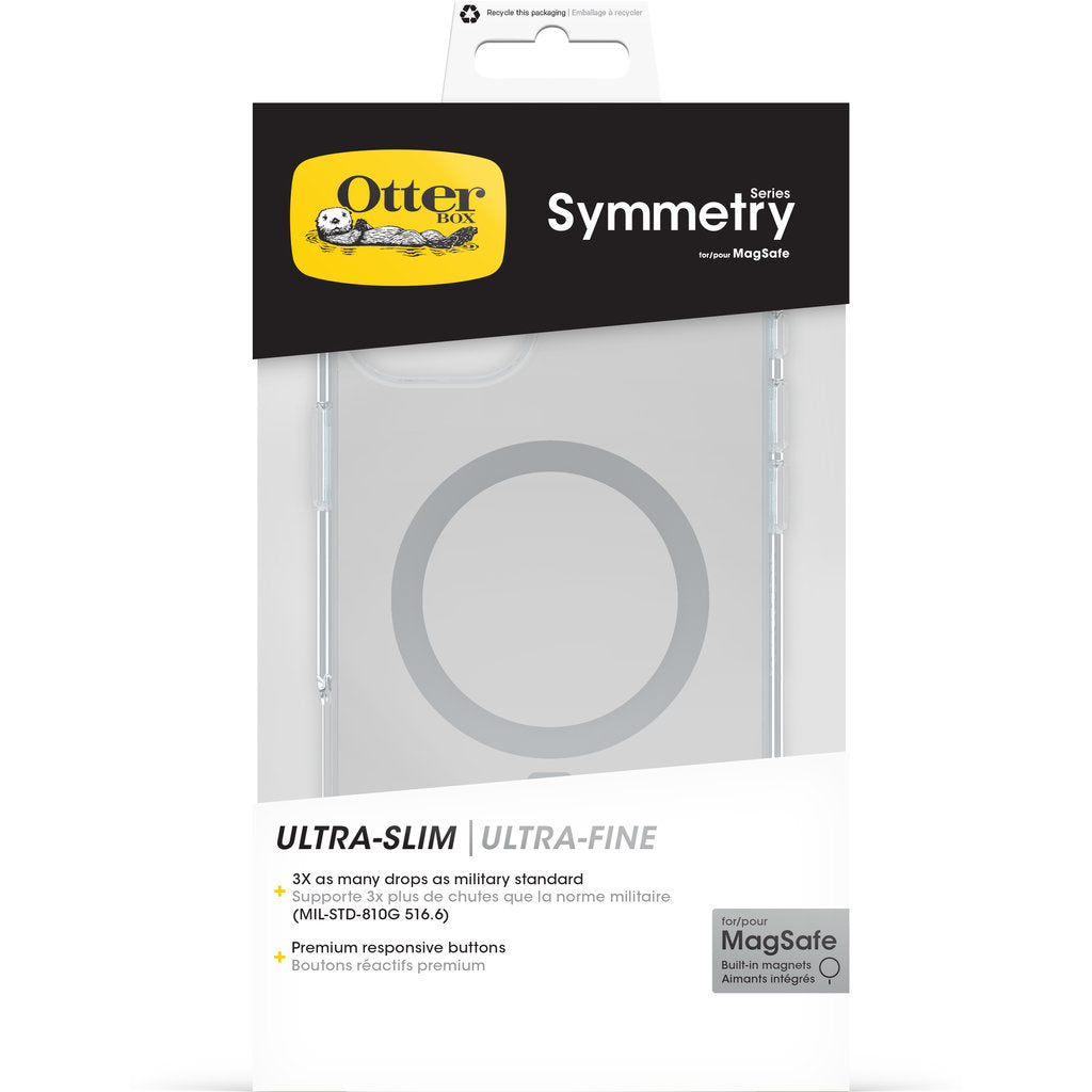 OtterBox Symmetry MagSafe Case Apple iPhone 16 Plus Clear