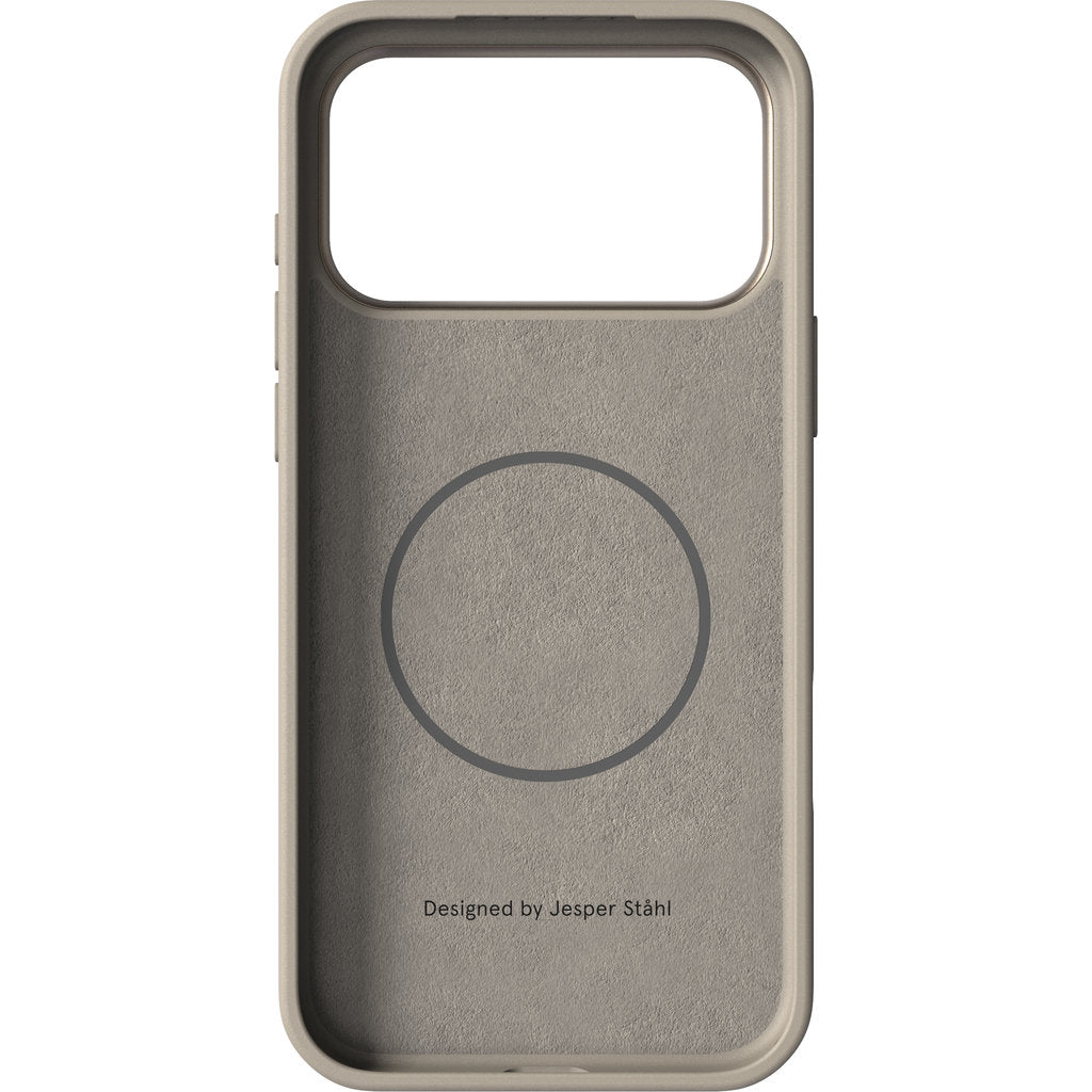 Nudient Bold MagSafe Case Apple iPhone 17 Pro Max Linen Beige
