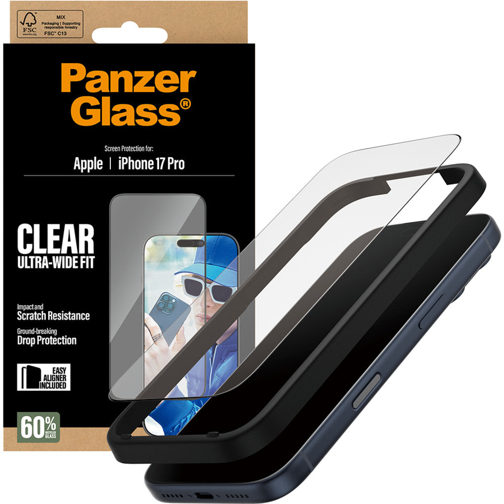 Panzerglass Apple iPhone 17 Pro - Ultra-Wide Fit