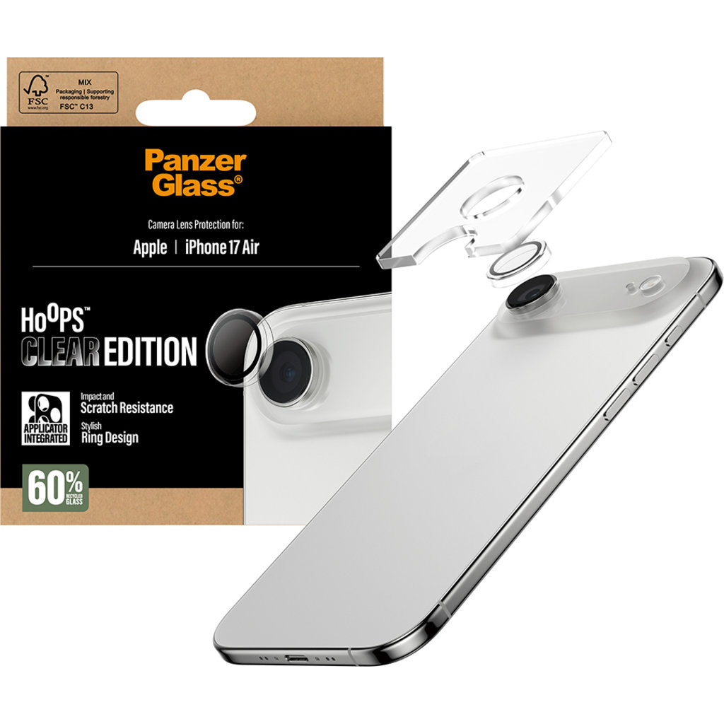 Panzerglass Hoops Apple iPhone 17 Air - Transparent
