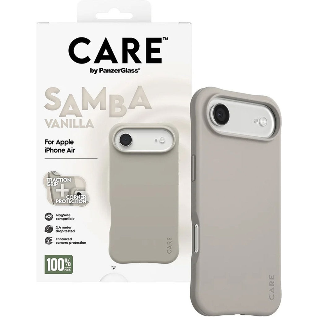 CARE by PanzerGlass Fashionable Case Samba Vanilla MagSafe iPhone 17 Air