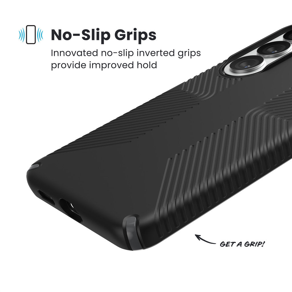 Speck Presidio2 Grip + Magnet Samsung Galaxy S26 Black - with Microban