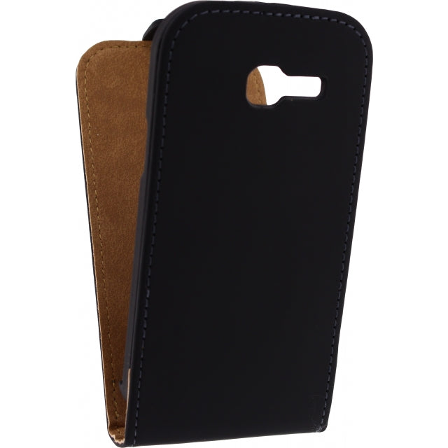 Mobilize Ultra Slim Flip Case Samsung Galaxy Trend Lite S7390 Schwarz