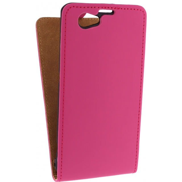 Mobilize Étui à rabat ultra fin Sony Xperia Z1 Compact Fuchsia