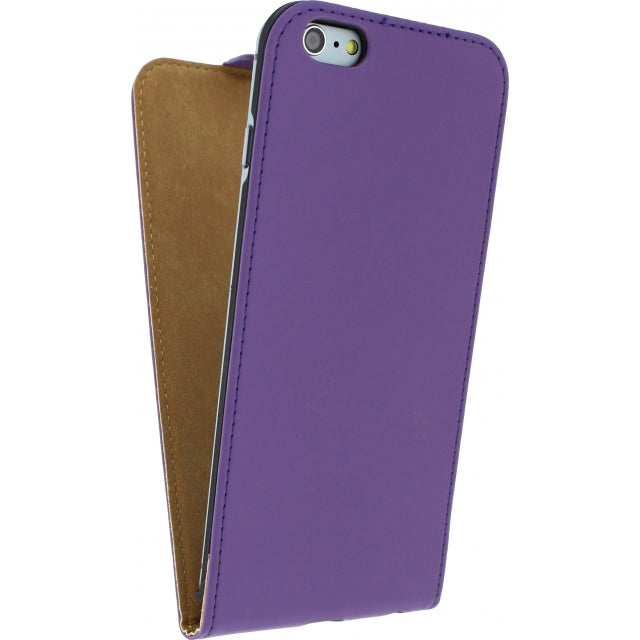 Mobilize Étui à Rabat Ultra Mince Apple iPhone 6 Plus/6S Plus Violet