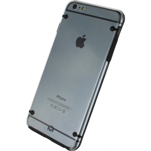 Mobilize Hybrid Case Transparent Apple iPhone 6 Plus/6S Plus Schwarz