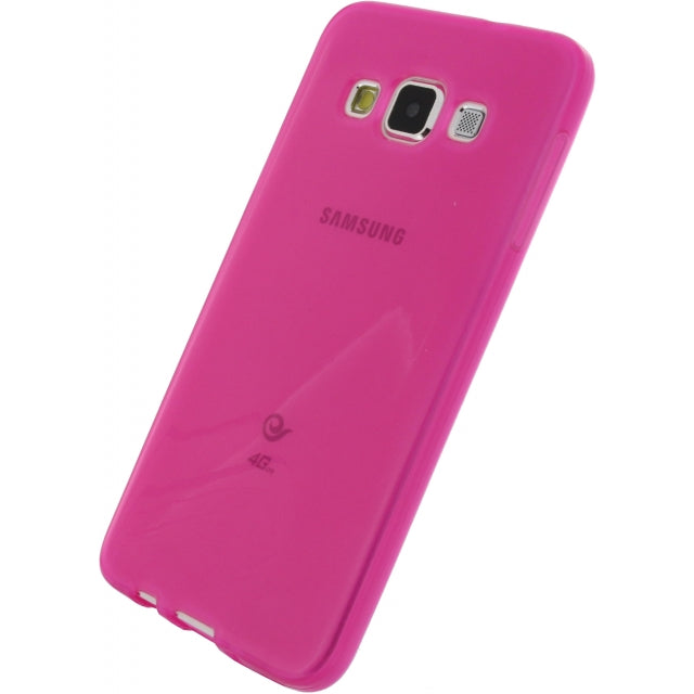 Coque en gel Mobilize Samsung Galaxy A3 rose