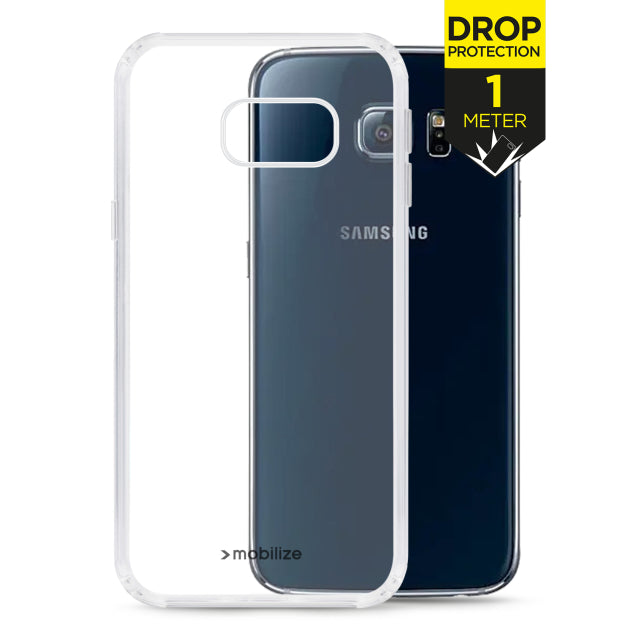 Coque de protection Mobilize transparente pour Samsung Galaxy S6