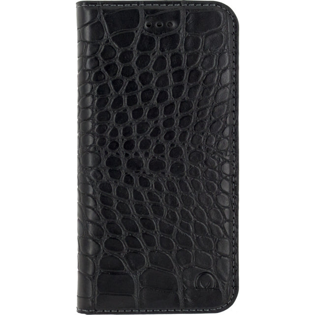 Mobilize Premium Gelly Book Case Apple iPhone X/Xs Alligator Midnight Black