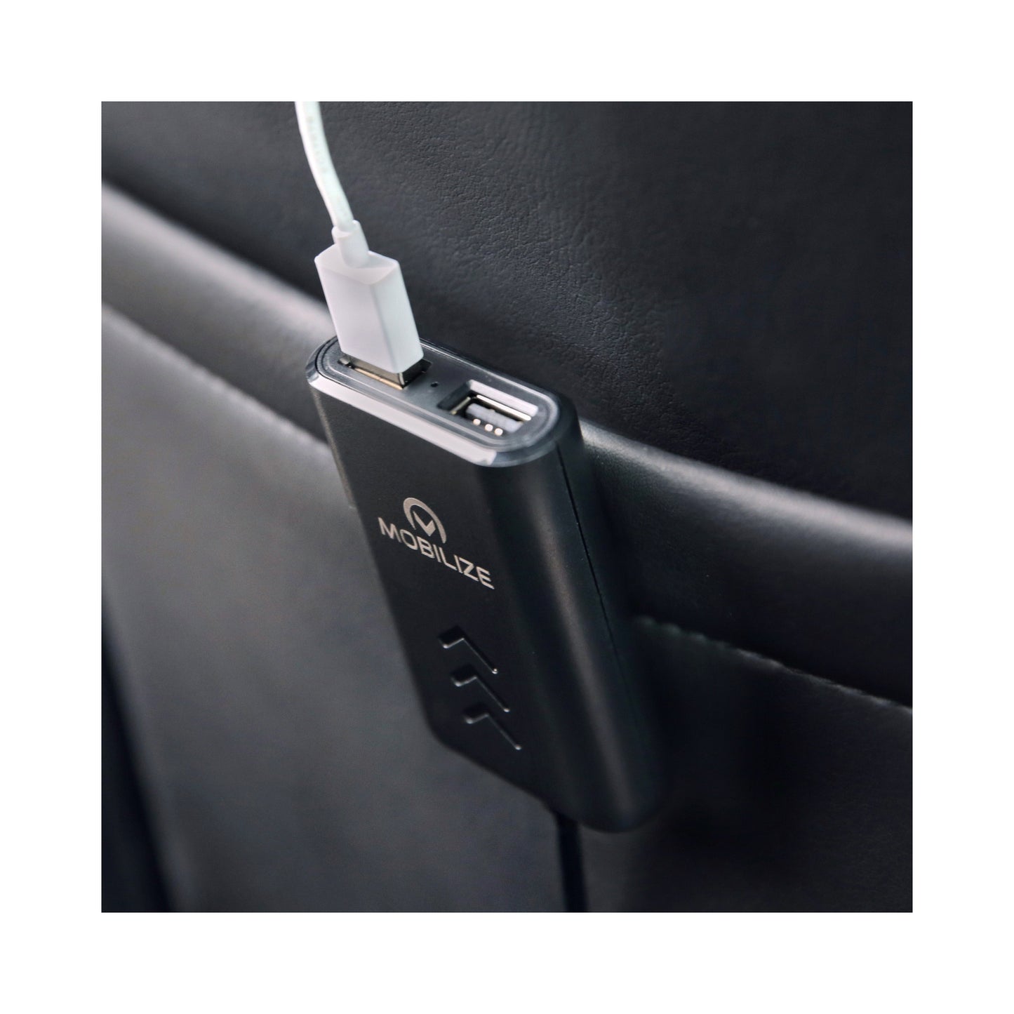 Mobilize Car Charger 3x USB Front and Back Seat 42W Black