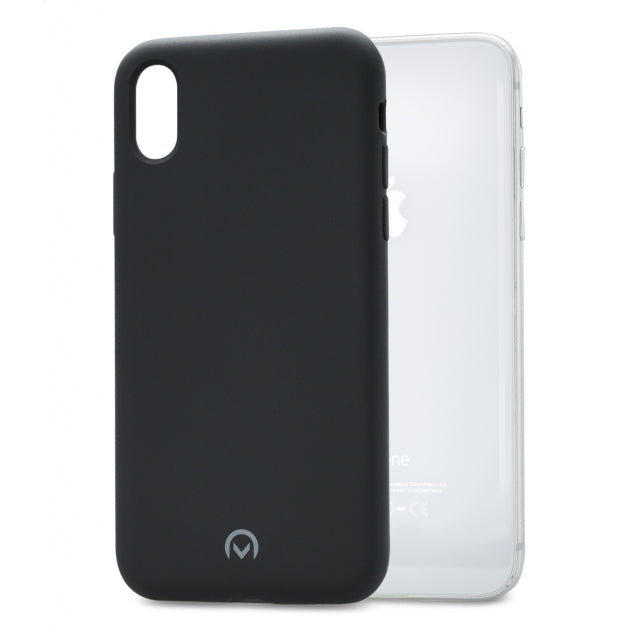 Mobilize Solid Silicone Case Apple iPhone X Black