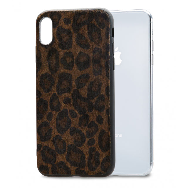 Mobilize Gelly Case Apple iPhone X/Xs Dunkelbraun Leopard