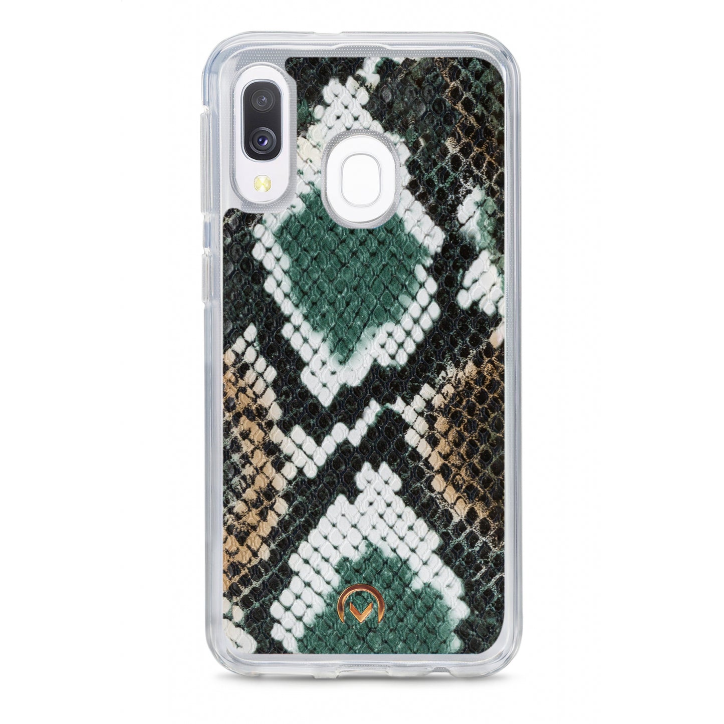 Mobilize 2in1 Gelly Velvet Clutch for Samsung Galaxy A40 Green Snake