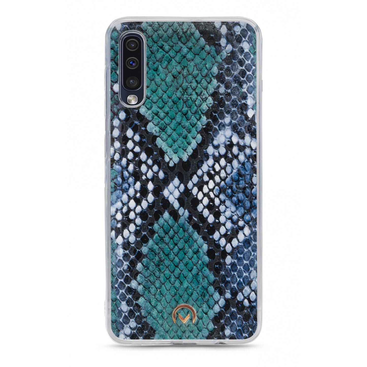 Mobilize 2in1 Gelly Velvet Clutch for Samsung Galaxy A30s/A50 Royal Blue Snake
