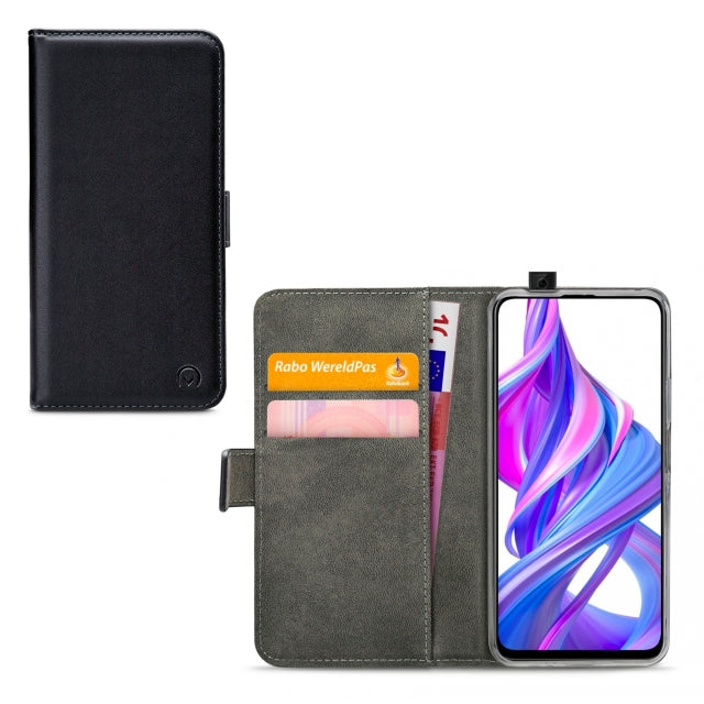 Mobilize Classic Gelly Wallet Book Case Honor 9X Pro Schwarz