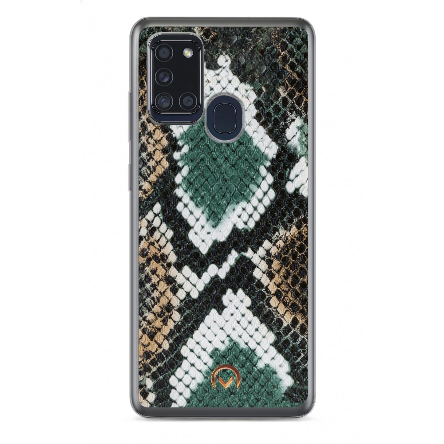 Mobilize 2in1 Gelly Velvet Clutch for Samsung Galaxy A21s Green Snake