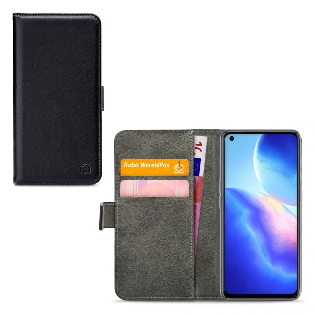 Mobilize Classic Gelly Wallet Book Case OPPO Find X3 Neo/Reno5 Pro+ 5G Black