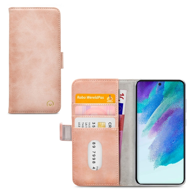 Mobilize Elite Gelly Wallet Book Case Samsung Galaxy A52/A52 5G/A52s 5G Rose clair