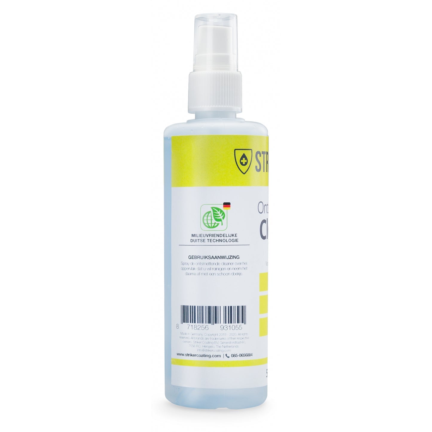 Striker Coating Ontsmettende Cleaner 125ml (<50PCT alcohol)