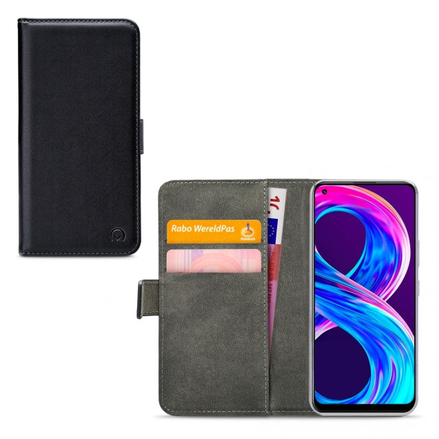 Mobilize Classic Gelly Wallet Book Case realme 8/8 Pro Black