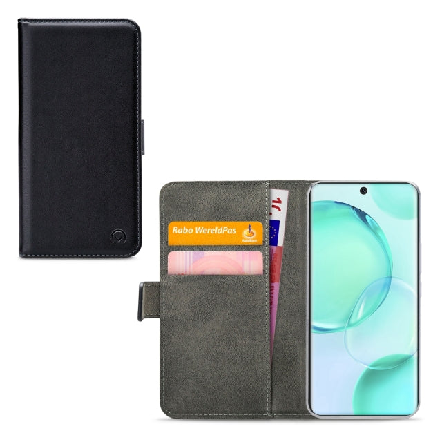 Mobilize Classic Gelly Wallet Book Case Honor 50 Pro Schwarz