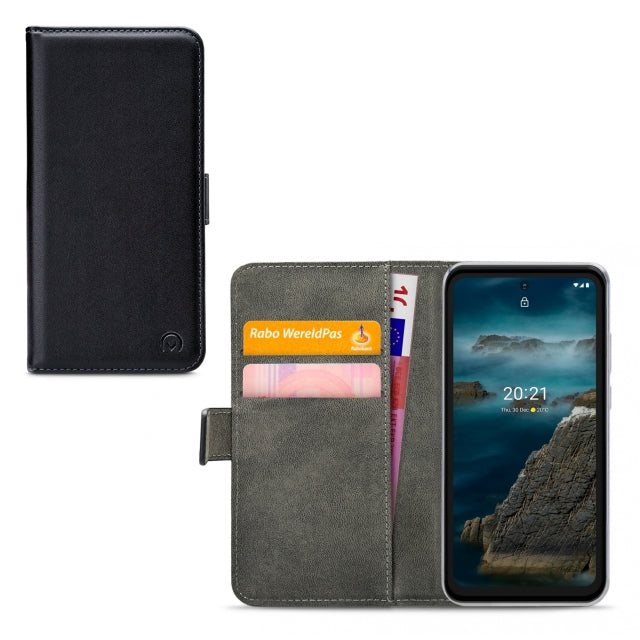 Mobilize Classic Gelly Wallet Book Case Nokia XR20 Black