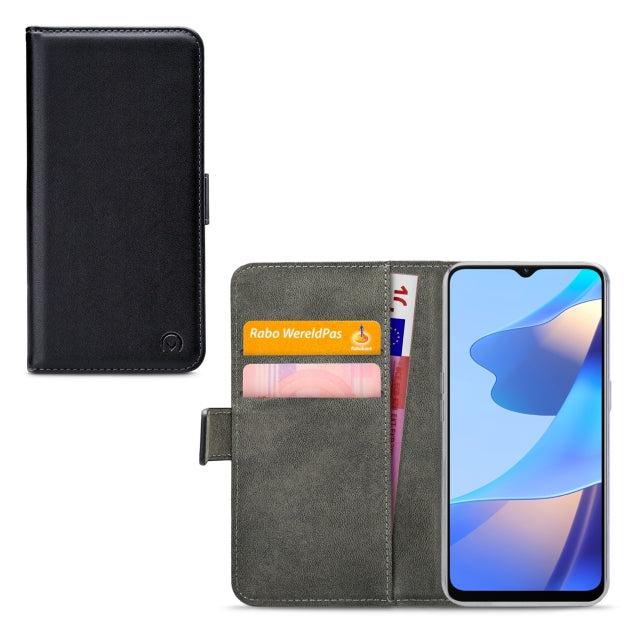 Mobilize Classic Gelly Wallet Book Case OPPO A16/A16s/A54s Black
