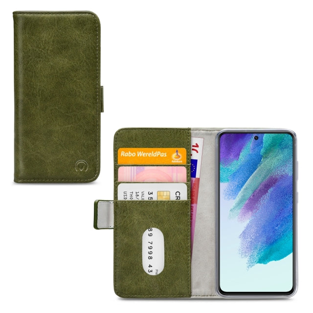 Mobilize Elite Gelly Wallet Book Case Samsung Galaxy S21 FE 5G Vert